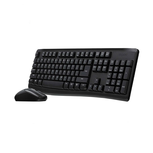 کیبورد و ماوس بی سیم رپو مدل RAPOO X1800 PRO