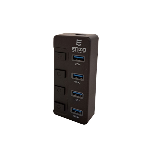 هاب چهار پورت USB 3.0 انزو مدل ENZO UH-45