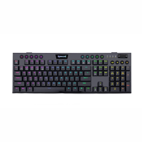 کیبورد بی سیم گیمینگ ردراگون مدل Redragon Horus K618 RGB