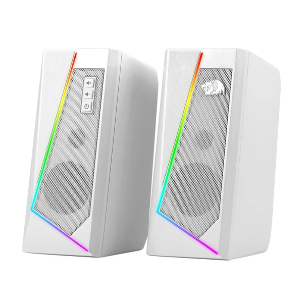 اسپیکر با سیم دسکتاپ گیمینگ ردراگون مدل Redragon Anvil GS520 WHITE
