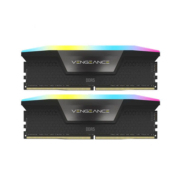 رم دسکتاپ کورسیر مدل CORSAIR VENGEANCE RGB 32GB DDR5-6400 CL36 - Image 3
