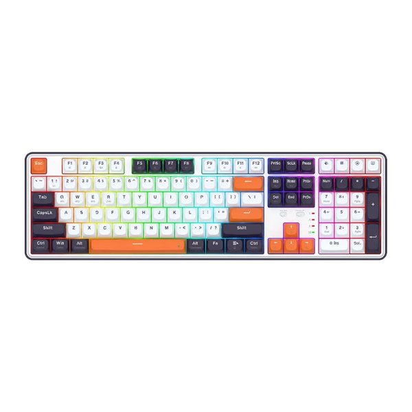 کیبورد باسیم/بی سیم گیمینگ ردراگون مدل Redragon WYVERN PRO K689 WBO RGB