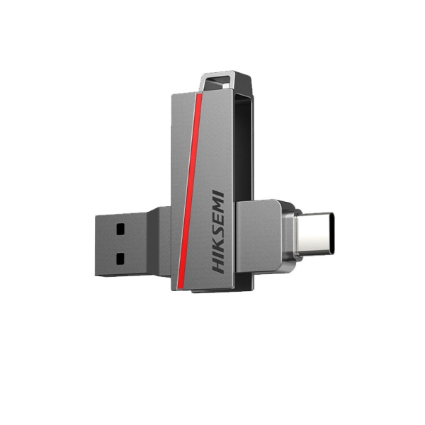 فلش Type-C OTG هایک سمی مدل HIKSEMI DUAL Slim HS-USB-E307C 128GB