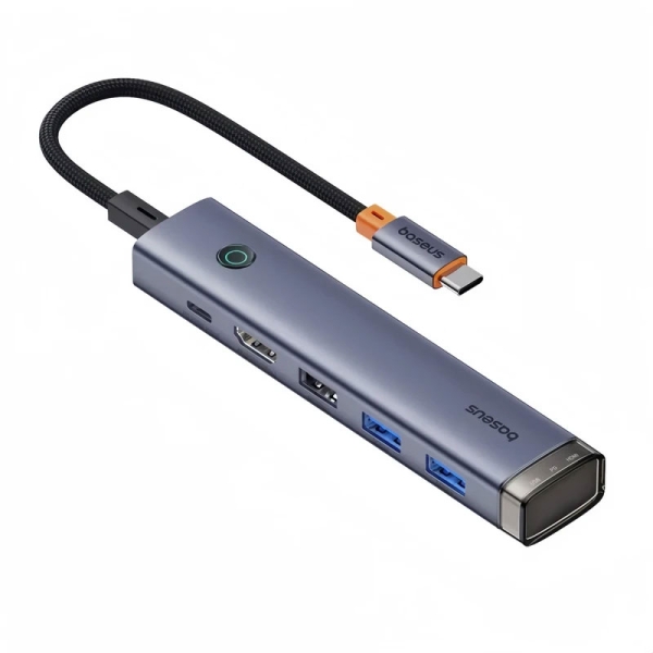 هاب 6 پورت USB Type-C بیسوس مدل Baseus UltraJoy Series (BS-OH166)