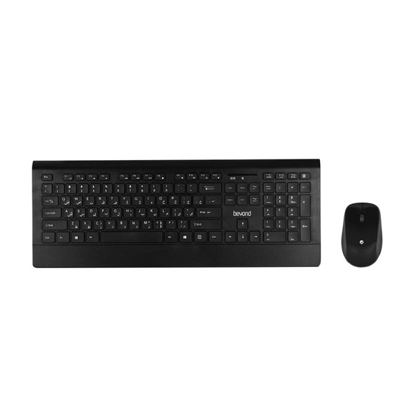 کیبورد و ماوس بی سیم بیاند مدل BMK-9596RF باحروف فارسی