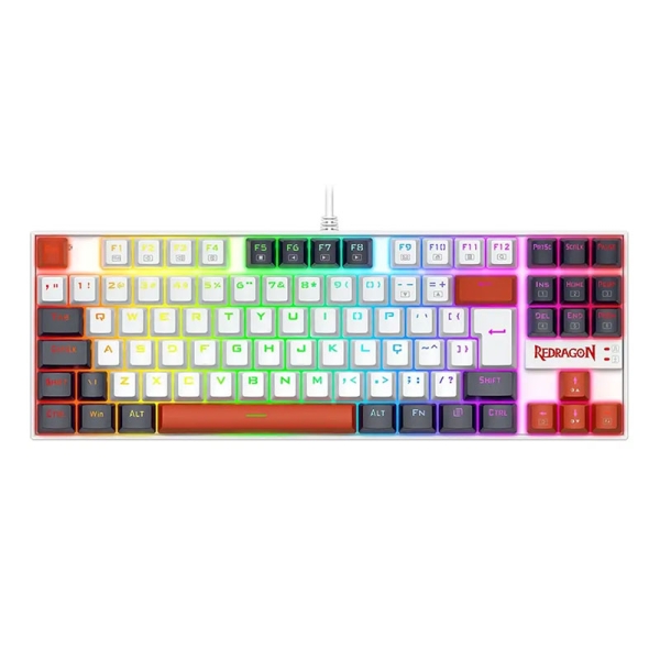 کیبورد با سیم گیمینگ ردراگون مدل Redragon KUMARA K552 WLR RGB
